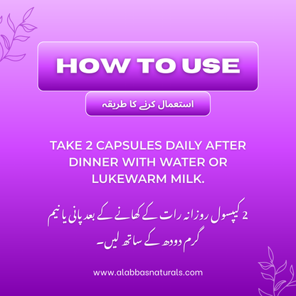 Herbal Constipation Relief - Capsules